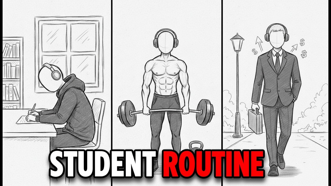 Student Daily Routine That Builds Discipline, Focus & Wealth 💰🚀 (95% Are Doing It Wrong!)