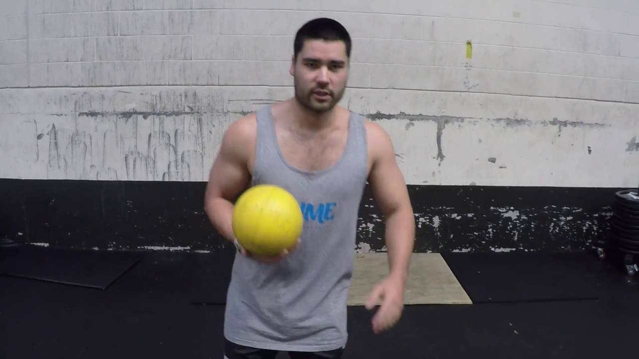 How To Overhead Medicine Ball Toss For Height YouTube