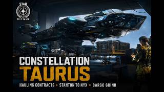 Can 174 SCU of Cargo Fund the Argo RAFT? Connie Taurus Hauling Run | Star Citizen 4.9