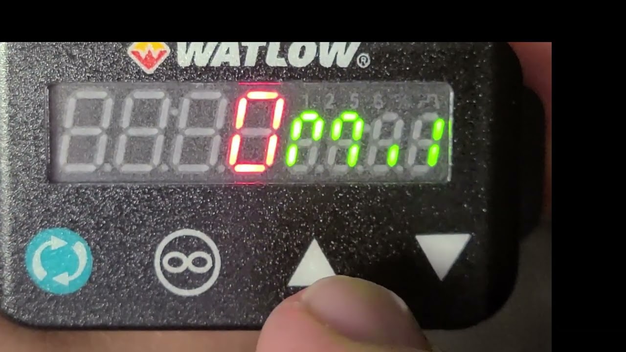 Watlow PM3T Legacy Profile Setup