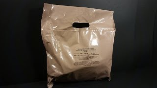 2018 British Single Meal Ration Pack MRE Review Meal Ready to Eat Taste Testing screenshot 4