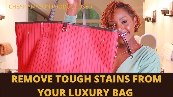 How I Clean my LV Canvas Bags!! 