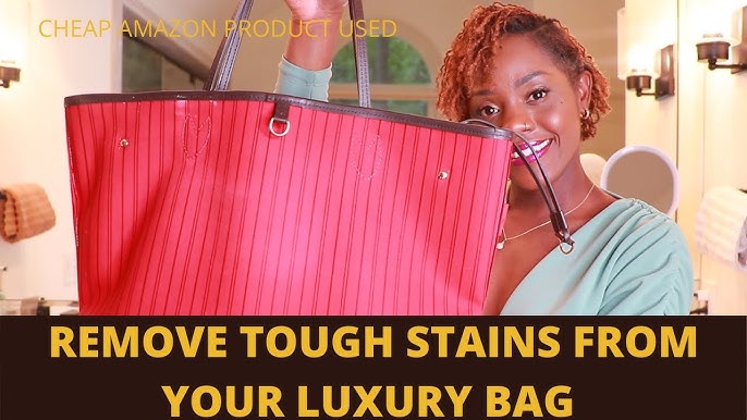 How to clean a Louis Vuitton Bag Inside and Outside Neverfull +