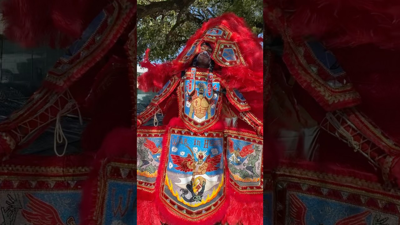 Uptown Super Sunday 2025 New Orleans! Mardi Gras Indians! The Suits are CRAZY! 