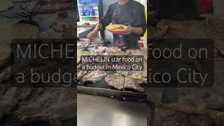 Tacos with a MICHELIN star at El Califa de Leon in Mexico City #budgettravel #mexicocity #foodie