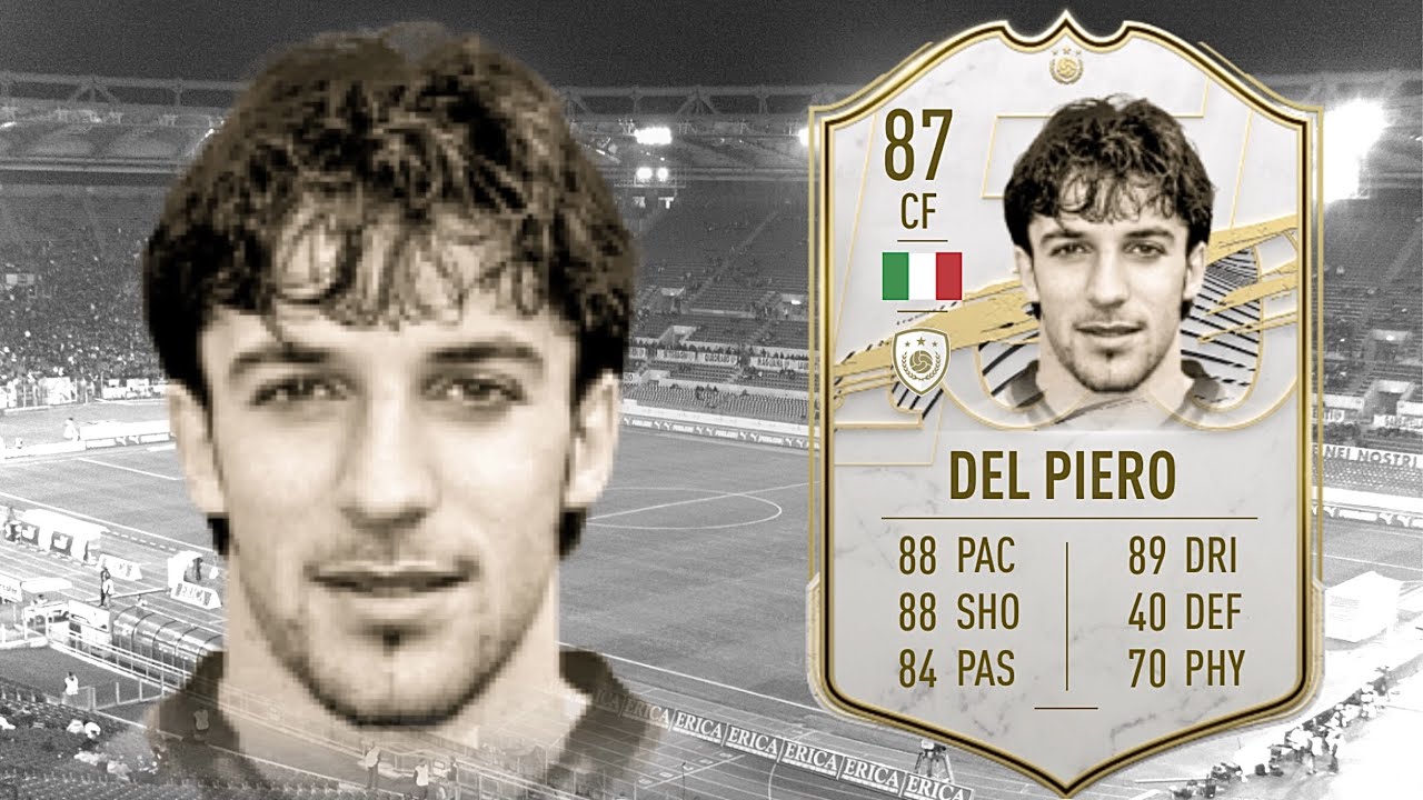FIFA 21: ALESSANDRO DEL PIERO 87 ICON PLAYER REVIEW I FIFA 21 ULTIMATE TEAM