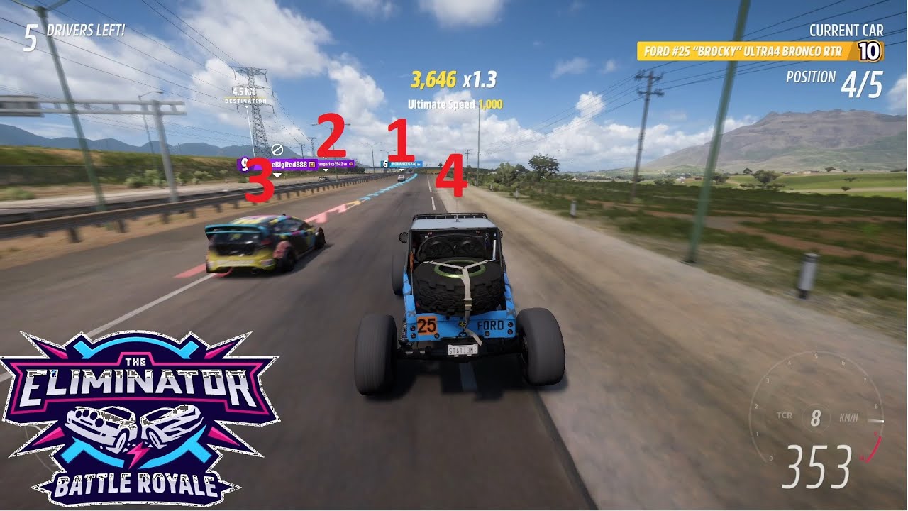 Who will win - Forza Horizon 5 The Eliminator #63 | FORD BROCKY