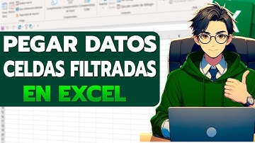 Como Pegar Datos en una Tabla con Filtros en Excel Solo en la Celdas Visibles