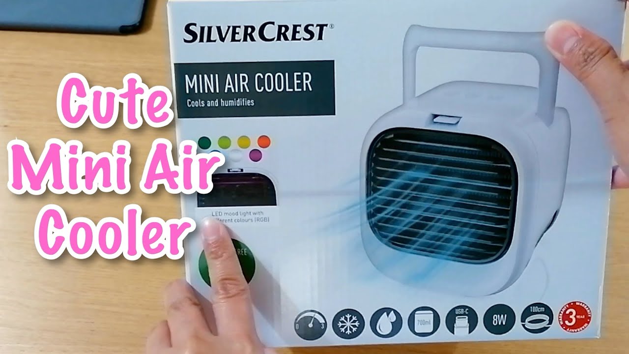 SilverCrest Mini Air Cooler from Lidl Unboxing and How to Use | KC Mum Life  - YouTube