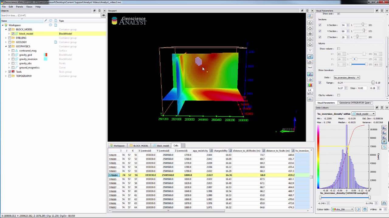 Sharing information and annotations - Geoscience ANALYST - YouTube