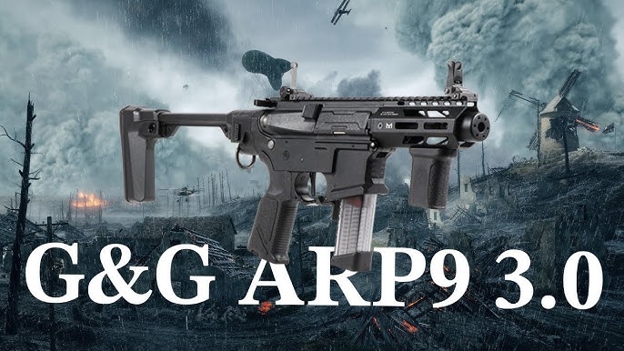 Pistolet mitrailleuse airsoft G&G ARP9 3.0 Noir - boutique Gunfire