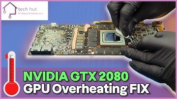 Nvidia RTX 2080 Ti Overheating Fix - Cleaning and Applying Thermal Paste | Repair | Tech Hut #tech