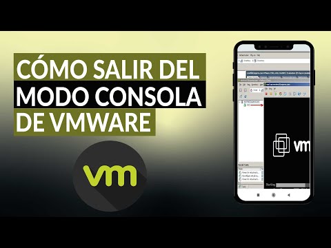 Cómo salir del modo de consola en una máquina virtual VMWARE