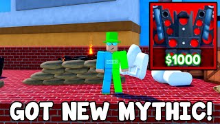 Noob To Master In Toilet Tower Defense Got New Mythic And Solo Nightmare (Roblox)