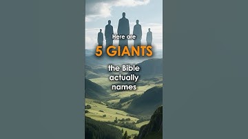 Top 5 Giants in the Bible #Giants #Bible #Nephilim #Top5 #biblicalmysteries #spiritualawakening