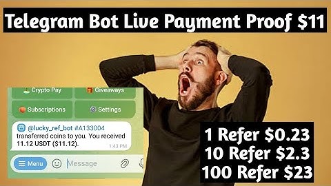 New Telegram Bot Live Payment Proof $11| Telegram Earning Bot 2025 #earn #telegram #bot 