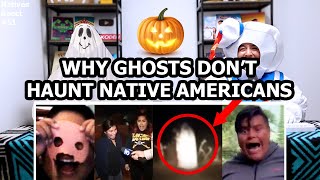 Why Ghosts Don&#39;t Haunt Native Americans - Natives React Halloween Special!