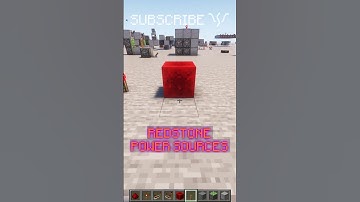 Do you know how to POWER YOUR REDSTONE? | Redstone with PsiVolt #minecraft #redstone