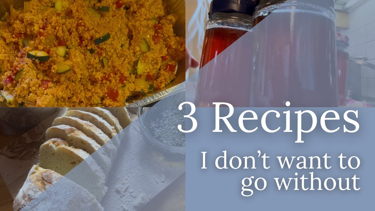 3 Basic Recipes I don't want to go without! #recipes #recipe #bread # ...