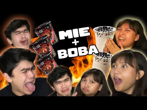 PEDRO VLOG 2# l MAKAN MIE SAMPE NANGIS! l Mukbang Mie Ghostpepper & Mie Boba