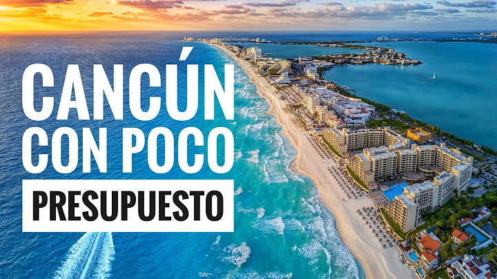 ¡Así puedes viajar a CANCÚN con poco dinero! 💸