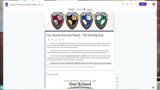 Sorting Quiz Spreadsheet Tutorial - 4 (Customize the Google Form)