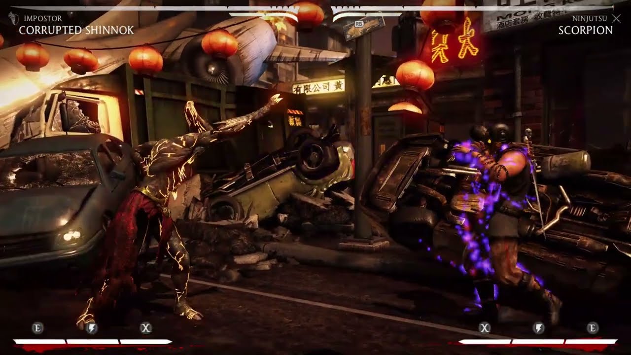 CORRUPTED IMPOSTER SHINNOK (Scorpion) COMBO