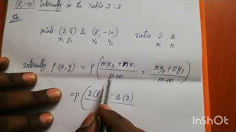 9th maths / coordinate geometry  /  Example (5.17)