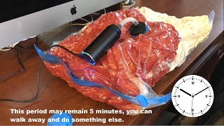 Travel Vacuum Storage Bag with Mini 