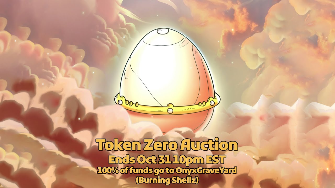 Token Zero: White  | Shellz Orb NFT Auction