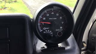 3.75” Tachometer Gauge purchased from Nicosy on eBay