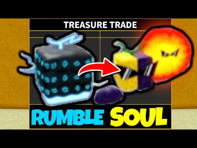 What is rumble worth in blox fruits trading?