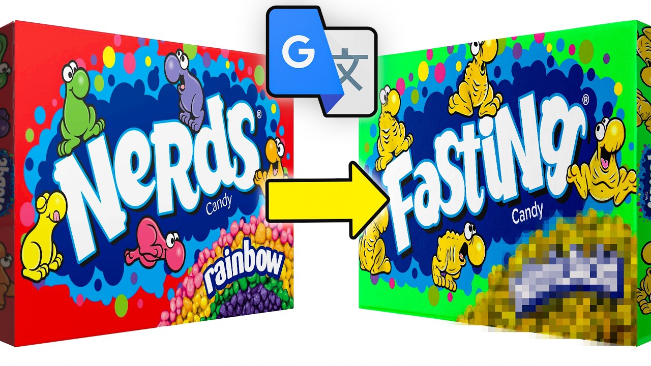 I Google Translated Famous Brands 1,000 Times!