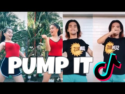 La de da on the stereo ( Pump it Black Eyed Peas ) Tik Tok Dance Compilation