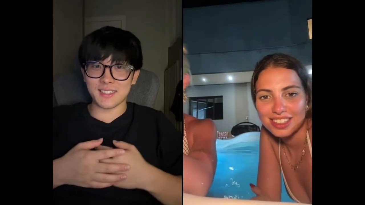 Japonês falando com a vizinha 