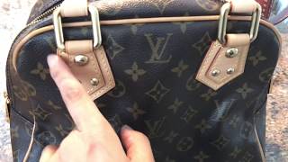 How to Spot Authentic Louis Vuitton Manhattan PM Bag Where to Find Date Code