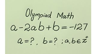 Brazil l can you solve this Algebric problem?? l Easy & Tricky Solution l (a,b)=?