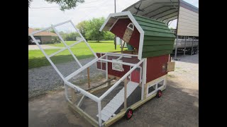 Chicken Tractor Video by CENLA Backyard Chickens 102 views 1 month ago 3 minutes, 19 seconds