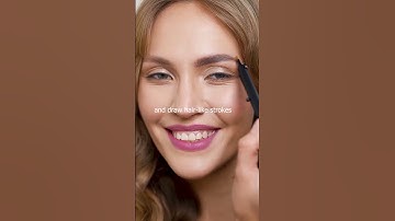 NANOBROW Eyebrow Pomade ❤️  For flawlessly defined brows! #nanobrow #shorts