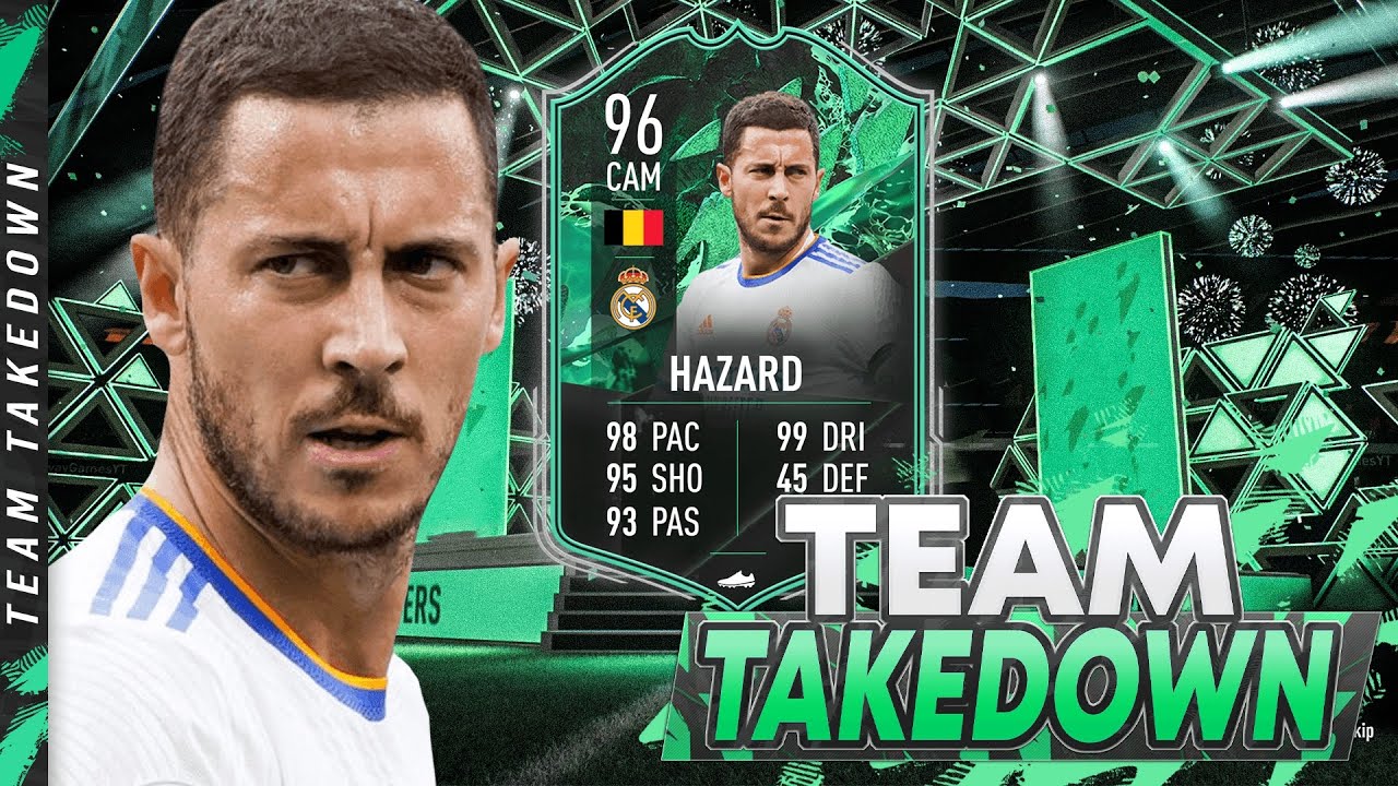 96 CAM Shapeshifters Eden Hazard Team Takedown!!!