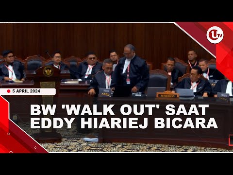 BAMBANG WIDJOJANTO KELUAR SIDANG SAAT EDDY HIARIEJ BICARA | U-NEWS