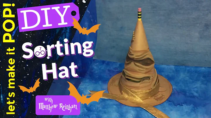 Let's Make it Pop! Paper Craft Sorting Hat