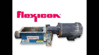 Used Flexicon 5HP Flexscrew 4 Dia. Conveyor Drive Head | JM Industrial
