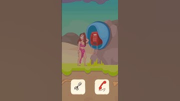 Make girl angry noob game | Android & iOS #shorts #animação #funny