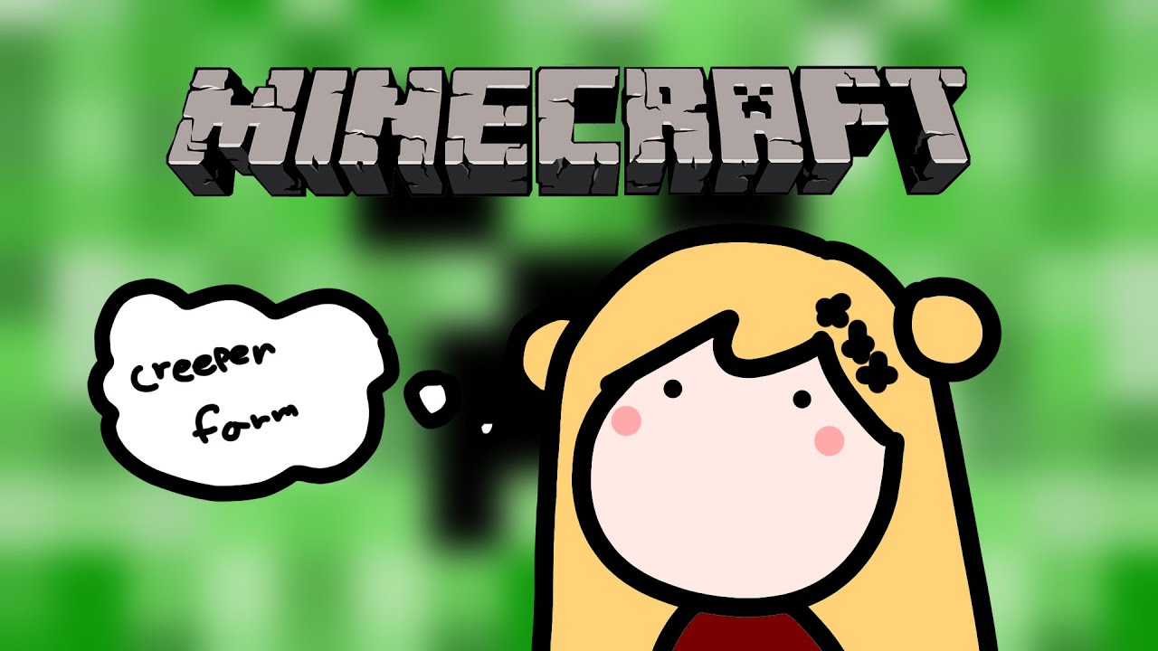 【Minecraft | 🌈KR Server】CREEPER FARMを作りたい/크리퍼 농장【NIJISANJI KR | セフィナ】