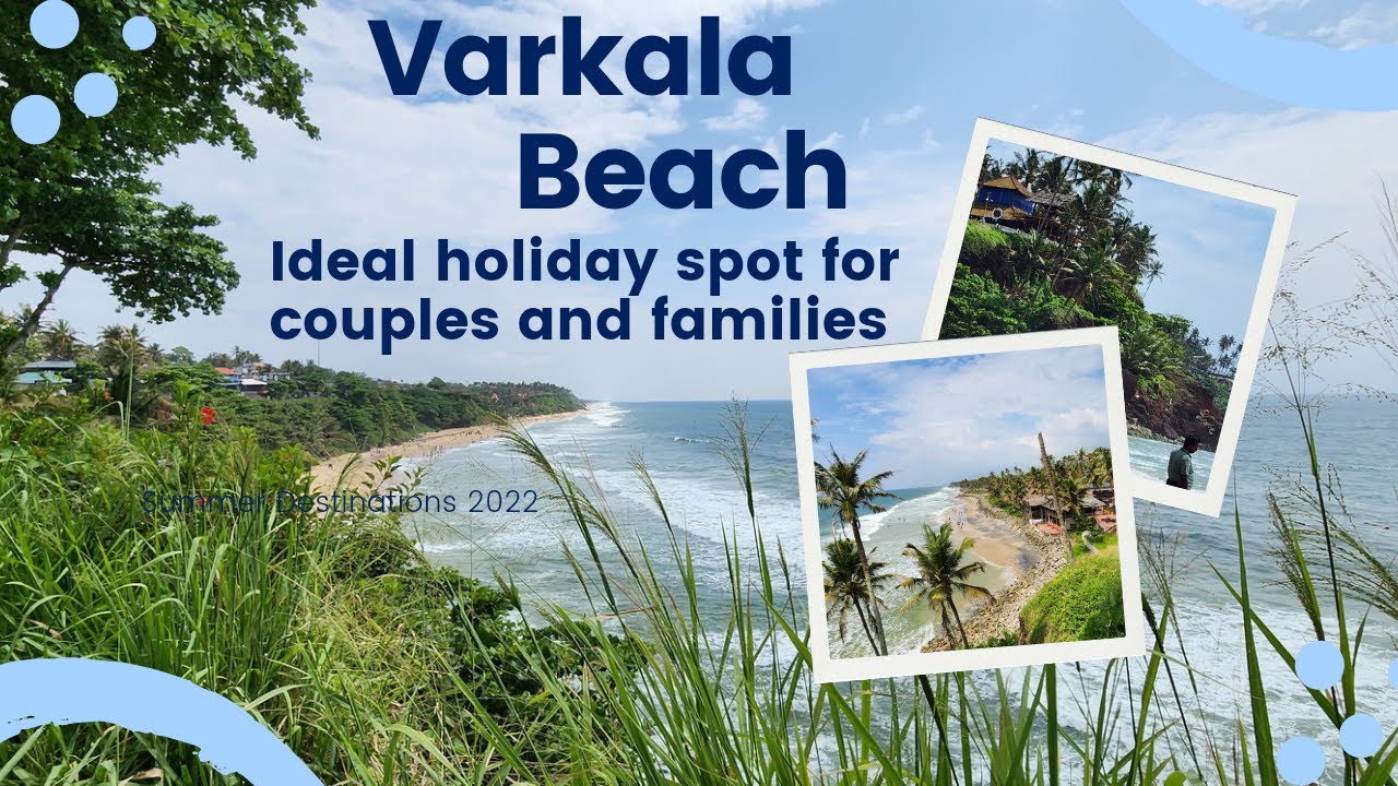 NOV 2022 - Varkala Beach in Kerala ( mini Goa of Kerala ) | Anjengo Fort