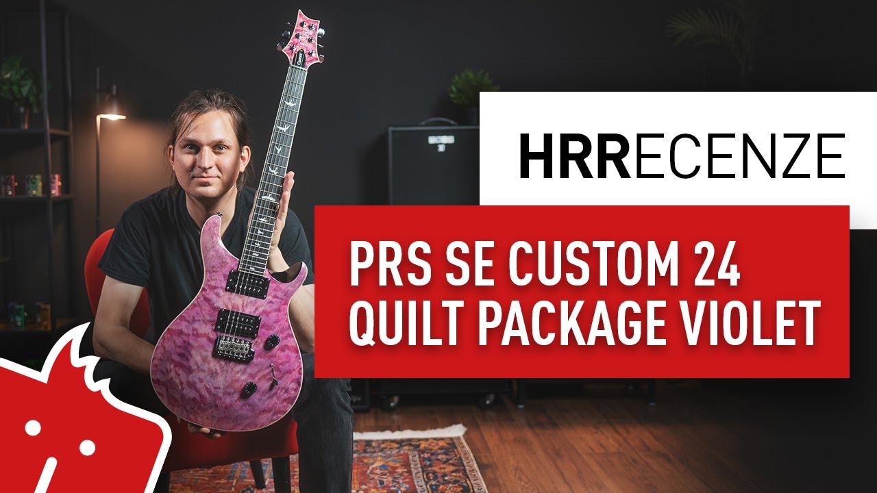 HRR: PRS SE Custom 24 Quilt Package Violet - YouTube