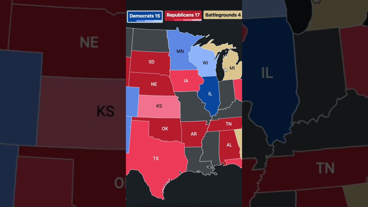 Updated 2026 U.S. Governor Elections Predictions as of May 1st, 2025 