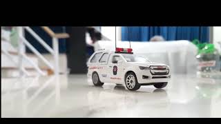 Custom 1:61 Isuzu D-Max Marjorret ( รถกู้ภัยปอเต็กตึ้ง)