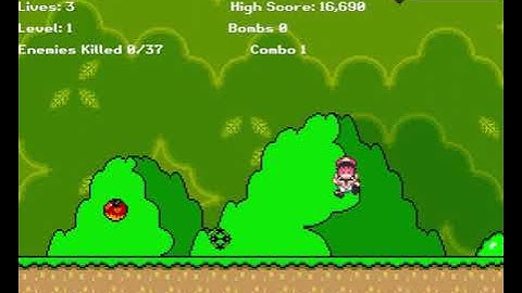 First Super Mario World Shooter Mini-Game Implemented in Tales of Crossover Worlds RPG MAKER MZ